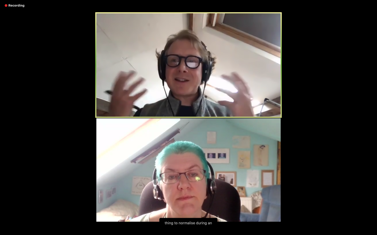 madetech's tweet image. .@ClareSudbery and @dreas1 are sharing their top rules for remote workshops:
- Ask everyone to wear a headset for clearer communication
- Dial-in separately (no 2 people in 1 room)
- Decent wifi, video and audio

#MadeTechTalks #RemoteWorkshops #Remote