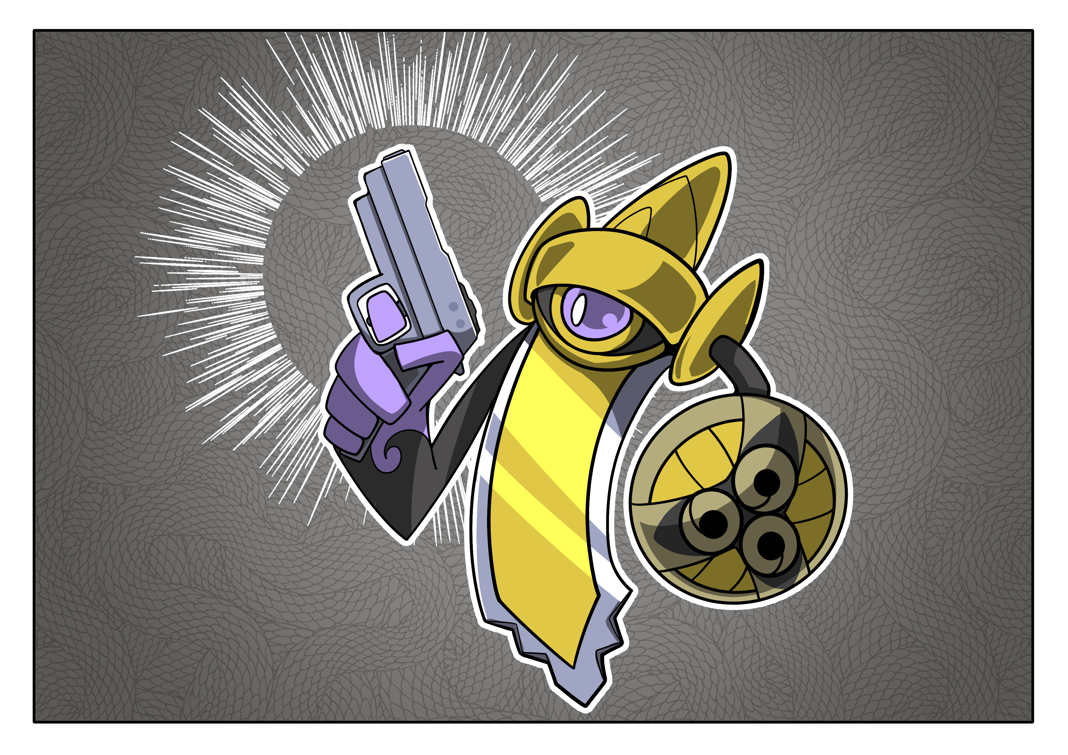 フキダシコットン 1日1枚 新たなフォルムを手に入れたギルガルド ポケモン剣盾 Pokemon イラスト T Co Ozjzak73io Twitter