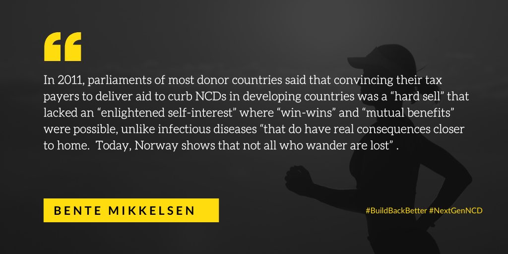 MikkelsenBente_'s tweet photo. The 2011 #UNGA Political Declaration on #NCDs was first #multilateral public health instrument that was not included in any #ODA decisions. Until 2019, when @NorwayMFA was first #DAC Member to step forward and provide ODA for NCDs through bilateral and multilaterar channels. https://t.co/sdXXTKeebO