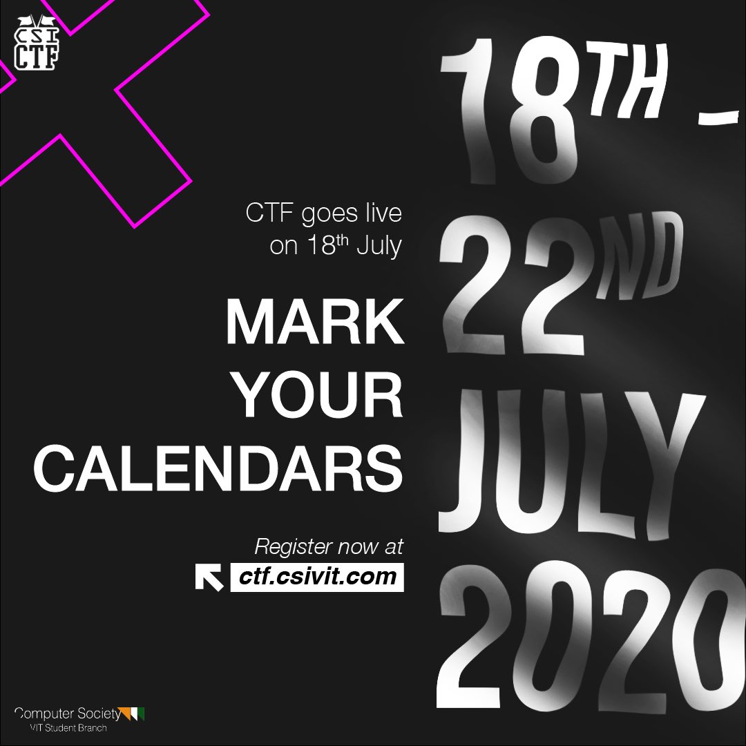 Computer Society of India - VIT Chapter tweet media