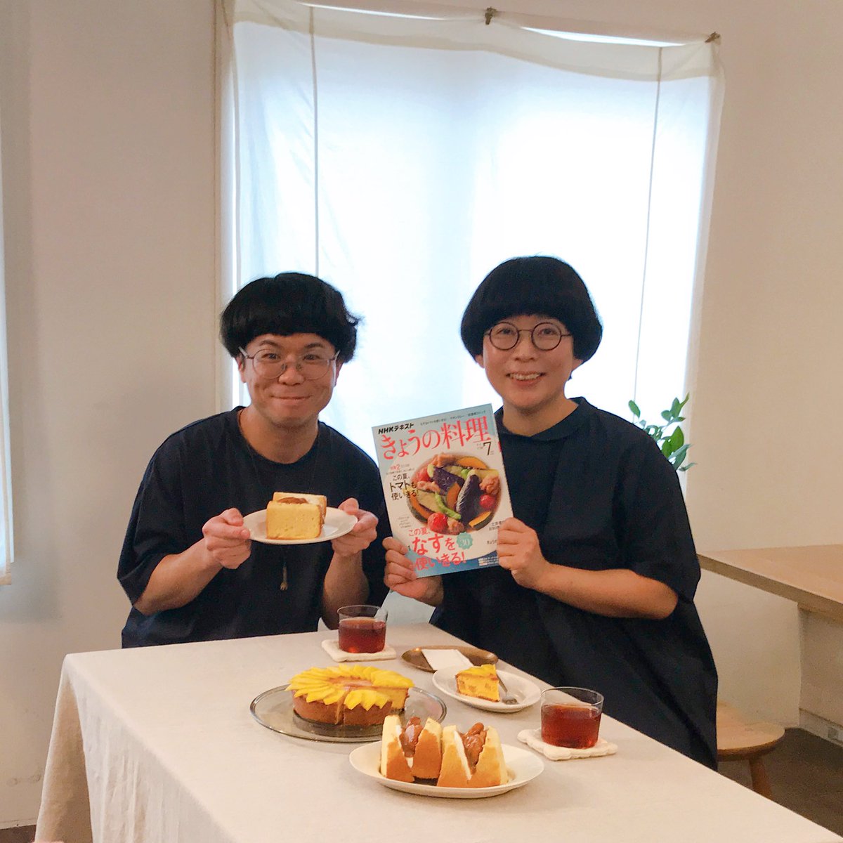 なかしましほ 一年ぶりのアンコール放送 いかがだったでしょうか パイナップルケーキ キャラメルバナナのシフォンサンド ぜひたくさん作ってみてくださいね