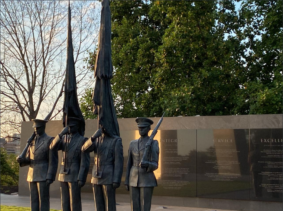 maddogrow's tweet photo. Beautiful morning @USAF Memorial  for the @Esri Virtual Run/Walk as part of #EsriUC2020 https://t.co/Al4IzE1oOm