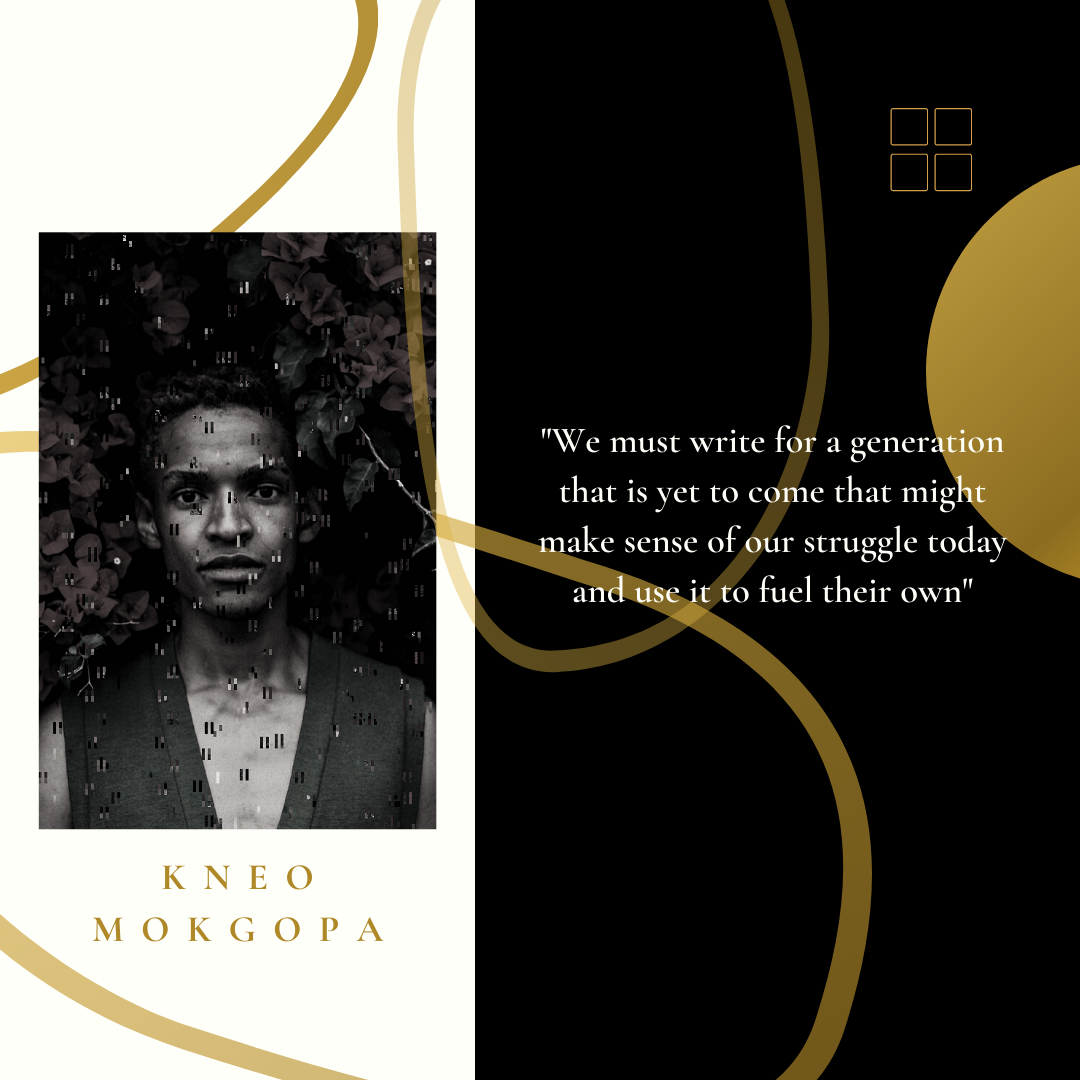 acallforequity's tweet photo. Meet Kneo, a writer of non-fiction and podcaster (Unthere on Apple Music). Their writing is concerned with South African history, race, gender, and sexuality and developing a theory they call "Unthere"
@actually_kneo
#reimagineus https://t.co/FmWd1e70aP
