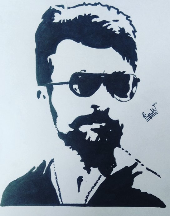 SatyaKavya1's tweet photo. @Suriya_offl  Here is my art for you sir .... https://t.co/JasPZsIoeq