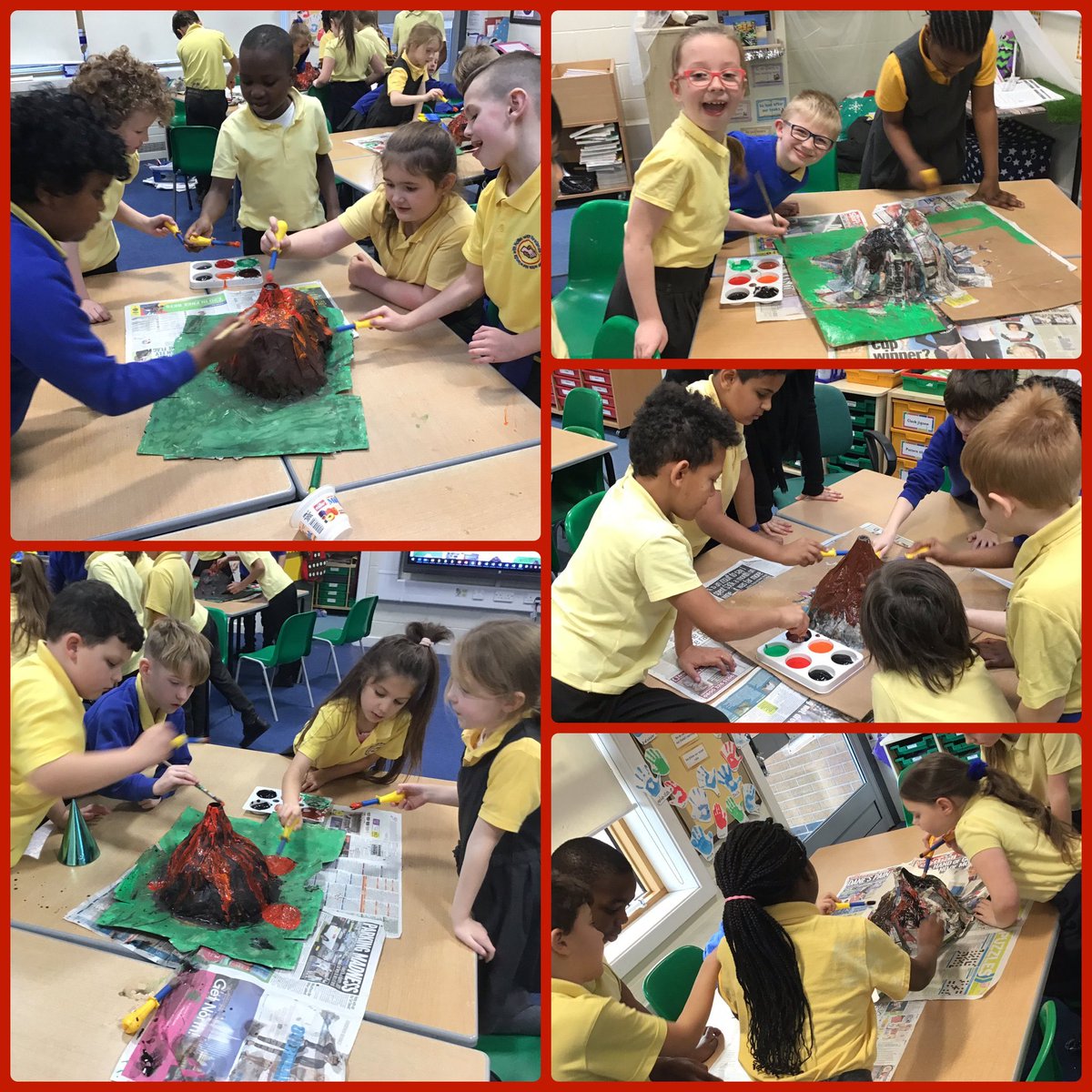MrsJones3J's tweet photo. Today’s special memory is one of my favourites from this year. The time we made and erupted our very own volcanoes 🌋 @HollinPrimary @Y3MrsBurns https://t.co/ht1adfsiGC