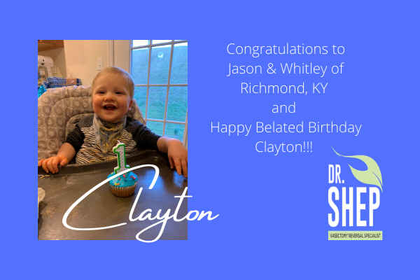 drshepreversals's tweet photo. Thank you Jason and Whitley for sharing your #birthdayboy with us!  https://t.co/dV6610mrgN  #vasectomyreversal #success https://t.co/rfNaLiqyF2