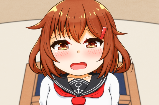 積極的な雷ちゃん
見えないのいいよね…
#艦これ #雷 