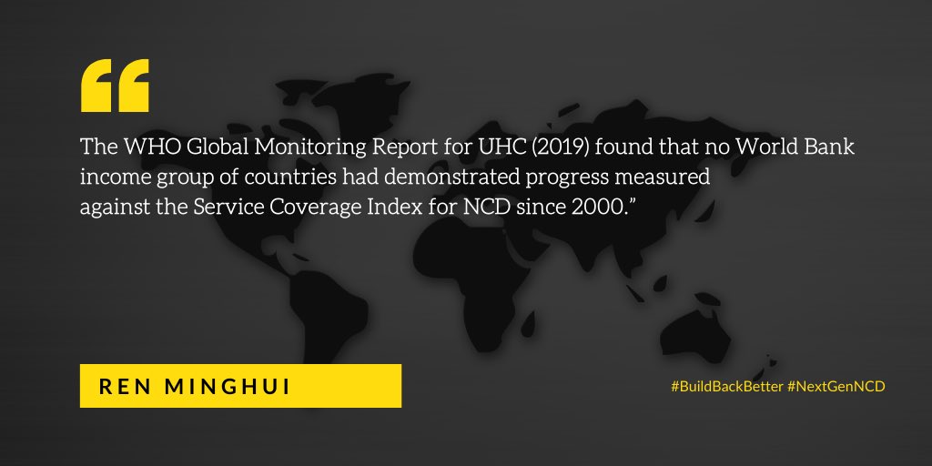 MikkelsenBente_'s tweet photo. 🦠 #COVID19, as horrible as it is, must be a wake-up call that prompts all leaders to understand that our assumption and approaches to investing in #NCDs - and that inaction is a danger to everyone. https://t.co/dF9Yfq3HBG