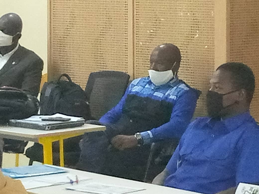 FLabassEMPABB's tweet photo. Le CLM Seydou DOUMBIA, DGPC a rendu une visite à l'EMPABB @berethem qui conduit depuis une semaine une formation @EMP_Bamako sur la Gestion des Risques des Catastrophes au profit du personnel du CECOGEC. https://t.co/5SUePUuN66