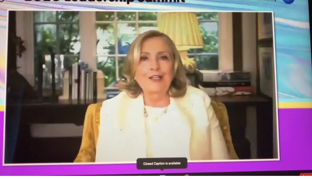 GirlsDoSTEAM's tweet photo. “Women’s rights are human rights” - I was so inspired listening to @HillaryClinton at @GirlUp Leadership Summit #GirlsLead20 https://t.co/eAWJy622xR