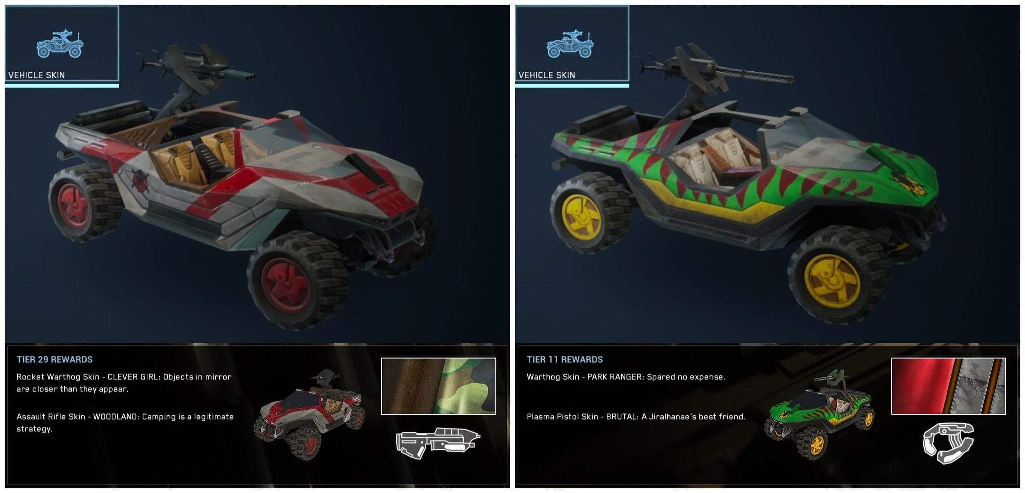 Jurassic Outpost على تويتر Today S New Halo The Master Chief Collection Update Has Added Some Jurassic Park Inspired Warthog Skins For Halo Ce And We Re All For It Sparednoexpense Https T Co Pojsqkafqk