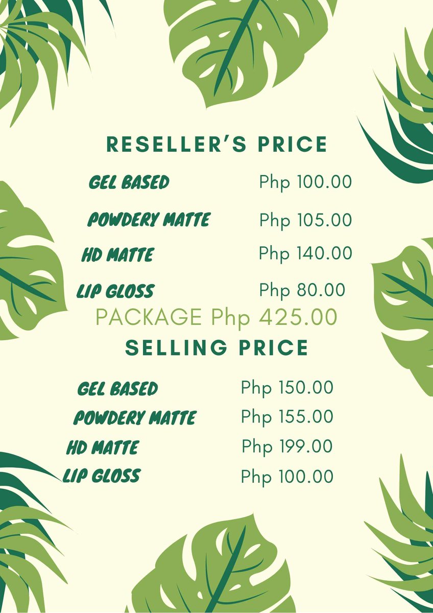 catche__'s tweet photo. Hey loves!! Here are the list of our price range for #reseller ❤️ Don’t hesitate to pm us for clarification and inquiries! ☺️ ✨

#Gelbasedtints
#HDmatte
#Powdery
#supportlocal https://t.co/Smvk1kkbpd