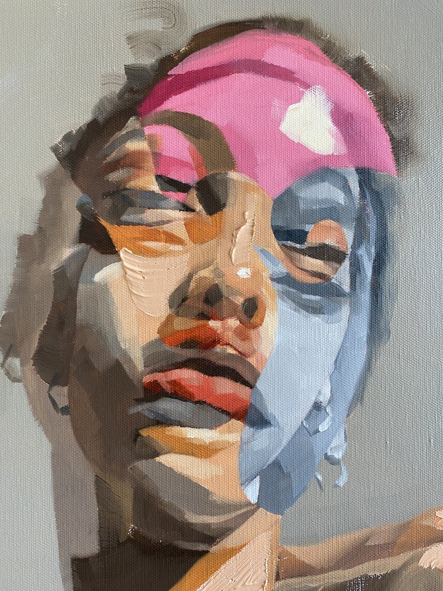 “i wanna be aligned” 24”x18”