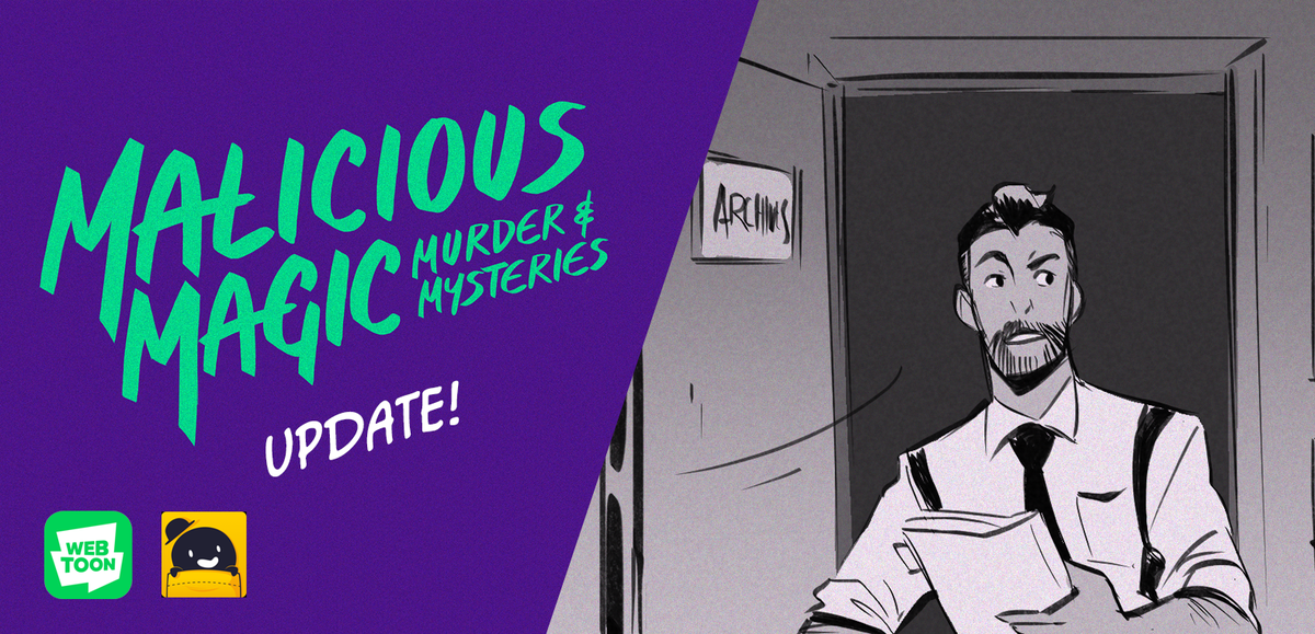 charratastica's tweet photo. Coming out of my writing cave to tell you e have updated #MaliciousMagic! ✨
Webtoon https://t.co/QV7QGj2l0G
Tapas ENG https://t.co/Rh4hUvV5rW
Tapas ESP https://t.co/Ewq8b8EmKX
#webcomic #UPDATE https://t.co/SJ89ezduW6