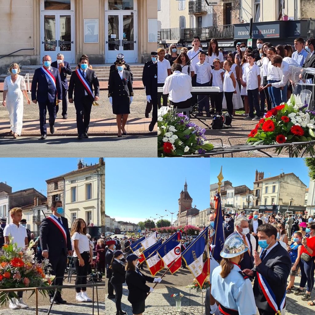 Très ému aujourd’hui de commémorer notre fête nationale en tant que maire de Villeneuve-sur-Lot. 

Merci aux nombreux Villeneuvois qui, par leur présence, ont témoigné leur attachement à notre mémoire commune et aux valeurs fondatrices de la nation française.