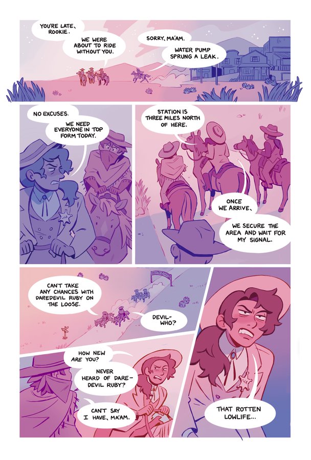 Howdy, I'm Amelia and I'm an LA-based illustrator and animator! This year I made a bunch of gay comics. I'm currently available for freelance work. ??? 
✉️ mimiadraws@gmail.com
#PortfolioDay 