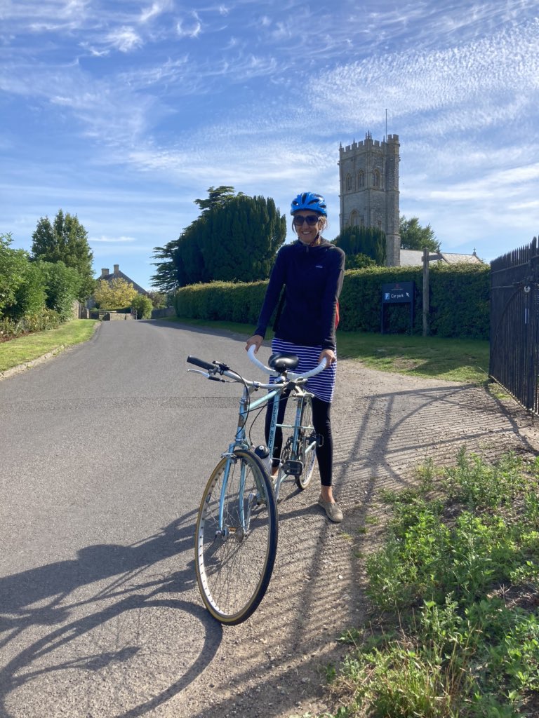 SightBite's tweet photo. I thought I would never cycle again but completed first proper #tandem ride thanks to @CharlottesTand and I loved it. Guide dogs day off 

#blindstoker #muchelney #somersetlevels #retinitispigmentosa #visuallyimpaired #blind #cycling @SomersetSight @RetinaUK @RNIB @GuideDogsSW https://t.co/awthmxqg4K
