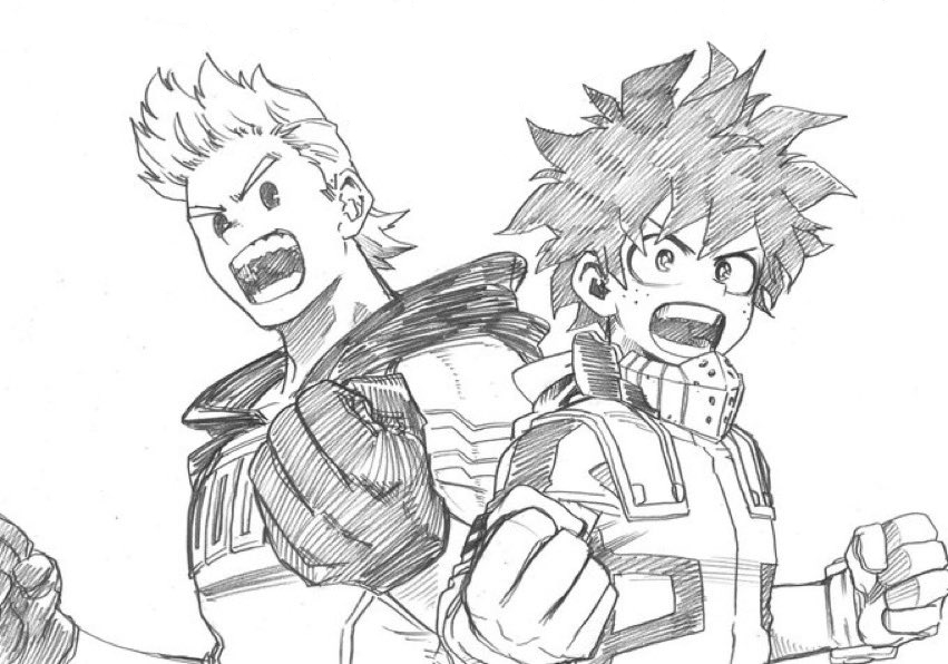 Horikoshi Art On Twitter Today 15 7 Jst Marks The Birthdays Of Both Mirio A...