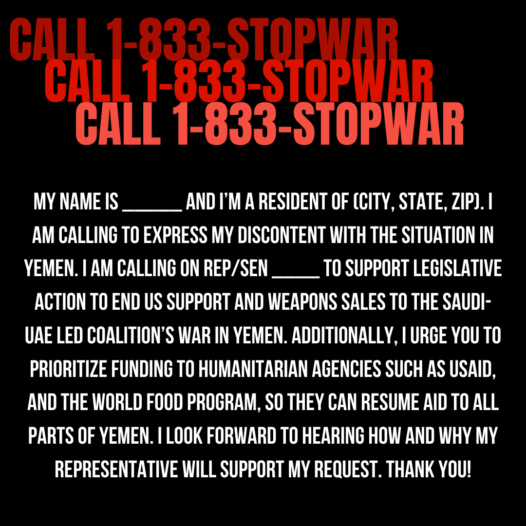 ACTION ALERT 4 Tomorrow: How many folks can record a short video for #Yemen? Details below! + here's how to find your Reps twitter handles: sbh4all.org/wp-content/upl… #YemenCantWait #YemenDayofAction