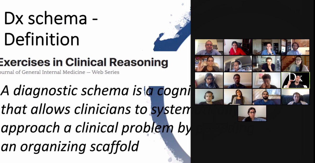 So lucky to have the one and only @DxRxEdu join us in our Bayview/Osler IM Med Ed Pathway Bootcamp to teach us how to teach clinical reasoning! #meta #meded @ORourkeJr @OslerResidency @BayviewMedicine @JohnsHopkinsDOM