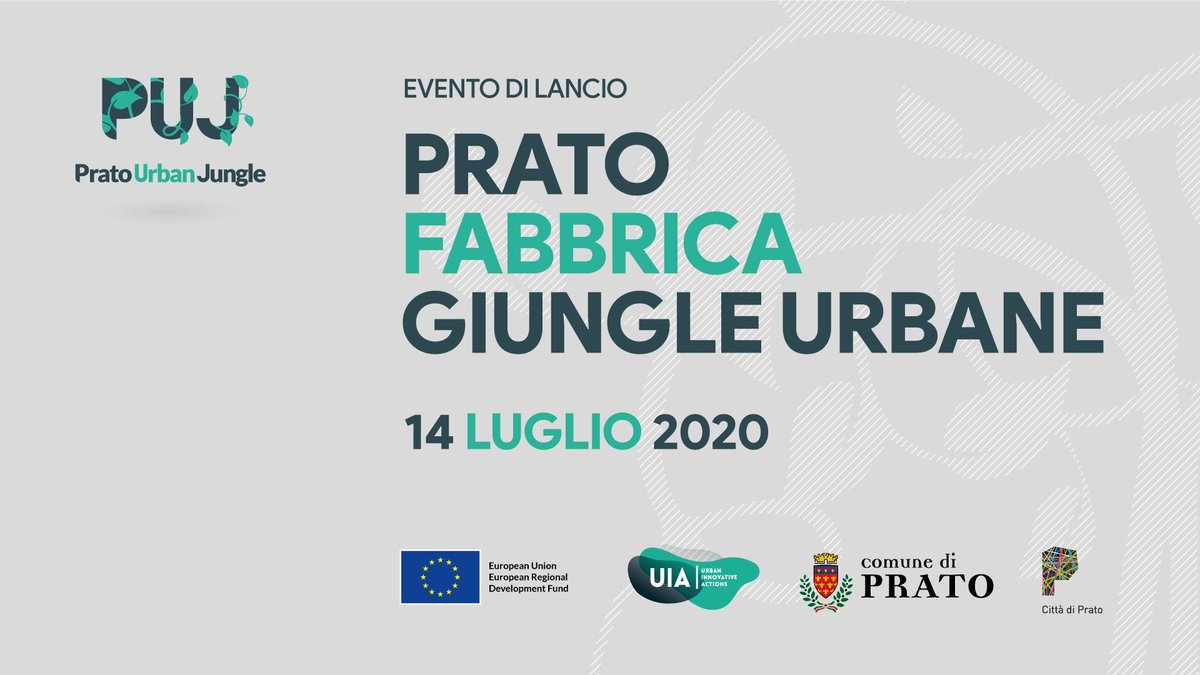 #PratoUrbanJungle: l'evento lancio 
Ci vediamo tra poco!
Diretta streaming dalle 21.30 facebook.com/events/7510349…
#urbaninnovativeactions #pratofabbricagiungle
<a href="/PratoUrbanJungl/">pratourbanjungle</a> <a href="/comunepo/">Comune di Prato</a> <a href="/quiprato/">cittàdiprato</a>
<a href="/valeriobarberis/">valerio barberis</a> <a href="/StefanoBoeri/">stefano boeri</a> <a href="/GreenApesJungle/">greenApes</a>
<a href="/Treedom/">Treedom</a> <a href="/CentroPecci/">Centro Pecci</a>