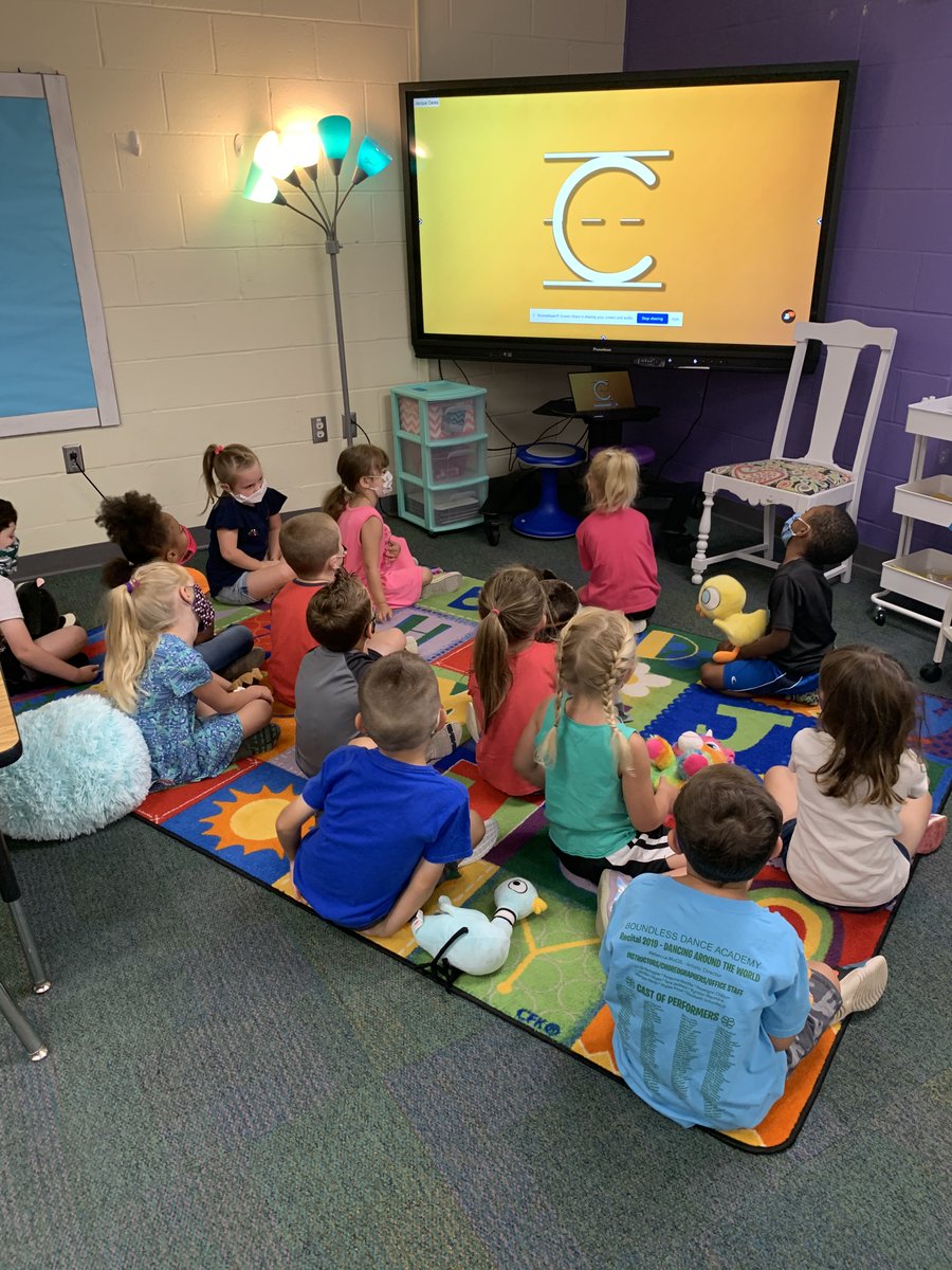 Kindergarten Camp learned about the letter C today and went on a hunt to find it in their own classroom. #GVSOAR2020 #SPSOAR2020 <a href="/bar_sni/">Sni-A-Bar Elementary</a> <a href="/point_stony/">Stony point</a> <a href="/GV_Schools/">Grain Valley Schools</a>