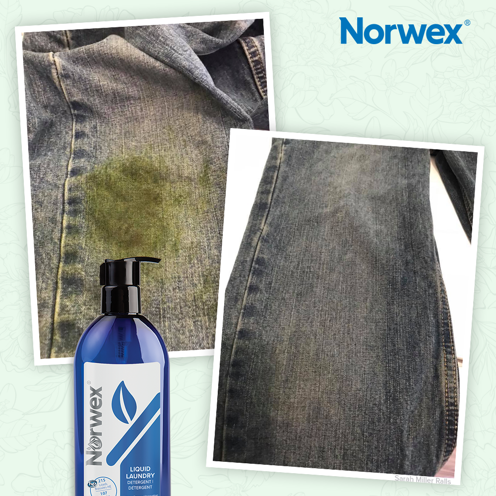 Norwex🌱 on Twitter "This grassstained pair of jeans has nothing on