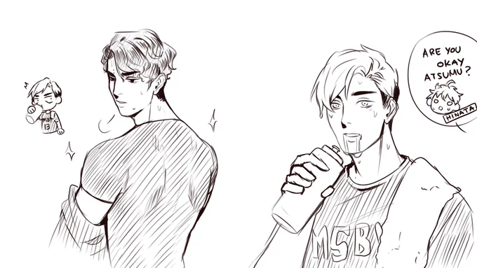 this is basically atsumu's P.O.V. 
