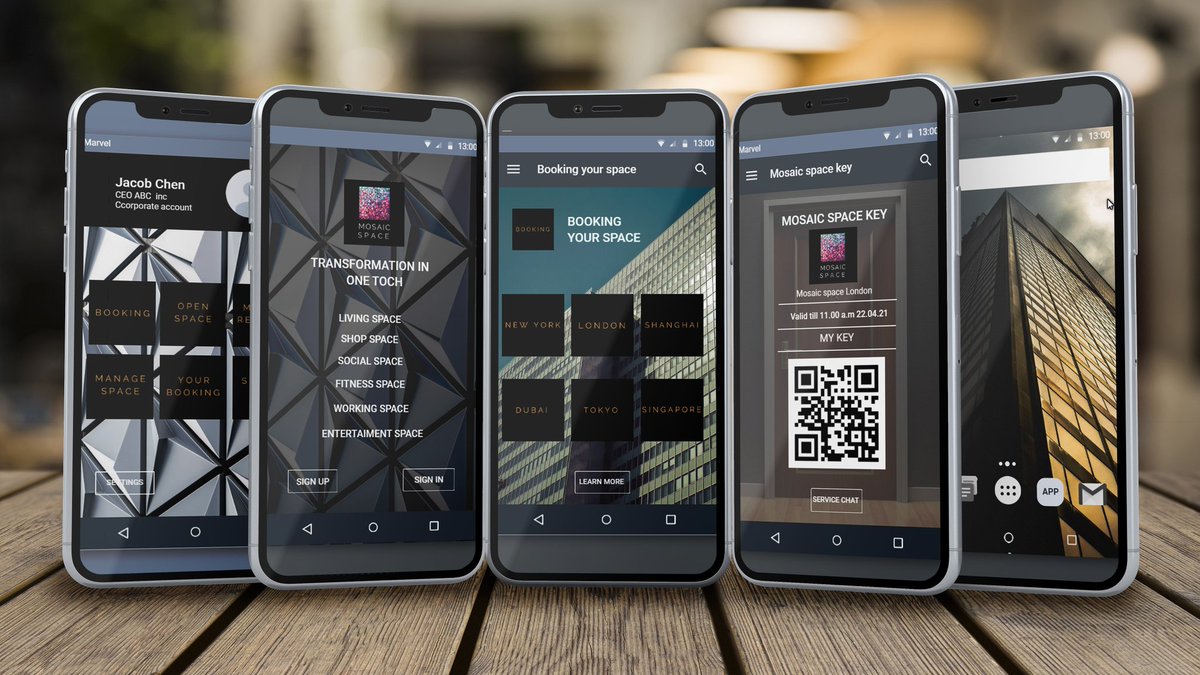 MosaicSpace's tweet photo. Mosaic space mobile app:
- booking space;
- order additional services;
- payment services;
- space management and transformation;
- loyalty program;
- video and text messenger.
#RealEstate #property #mosaicspace #PropTech  #futurism  #realestatetech  #hotelindustry #hotelization https://t.co/VAqZAlXfUf