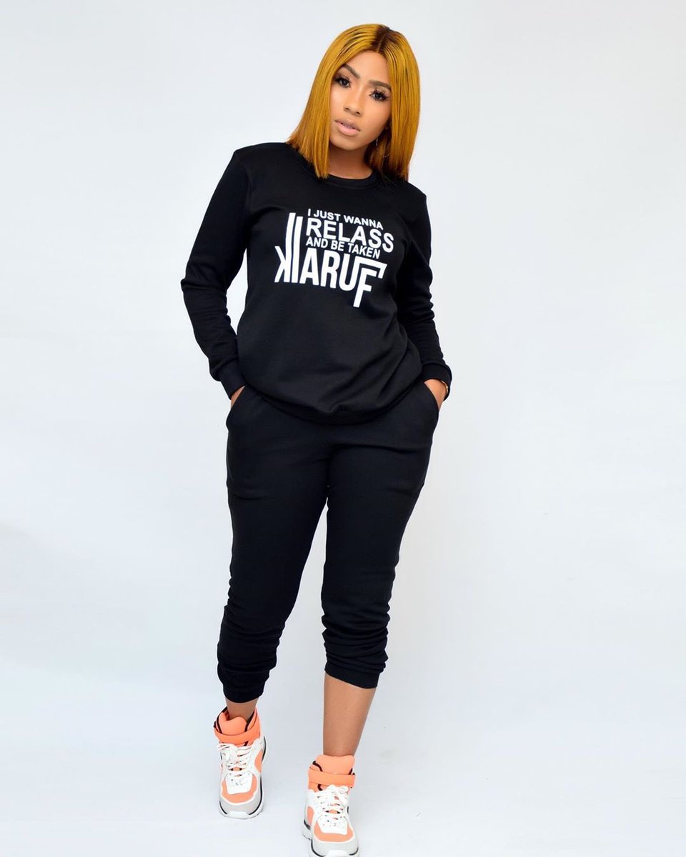 real_mercyeke's tweet photo. You think I’m done taking kairof you?
Not yet🤣
Order @mnm_luxury #RelassMerchOut https://t.co/zzLYWvRiMJ