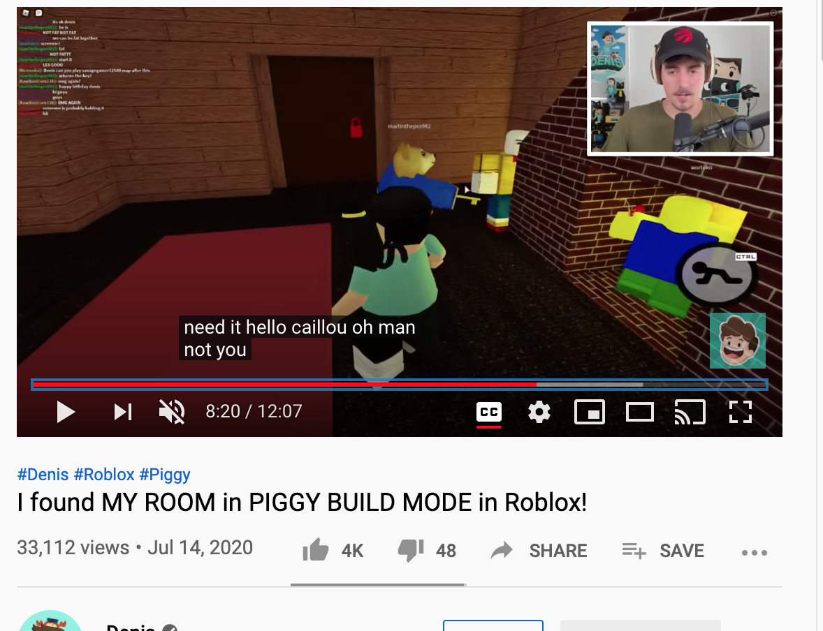 Pixelated Rdc2020 Dev Superr Is A Bad Person Pixelated Zero Twitter - caillou roblox games