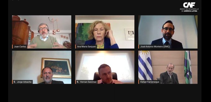 cedolarg's tweet photo. Nuestro presidente, Hernán Sánchez, habló como actual titular de #ALALOG sobre la realidad #logística y su rol en la pos #pandemia, durante el webinar regional “Reactivación del Comercio en Latinoamérica, efectos en las Cadenas Globales de Valor”, organizado por #CAF.
#CEDOL https://t.co/ZOWTz20Nhn