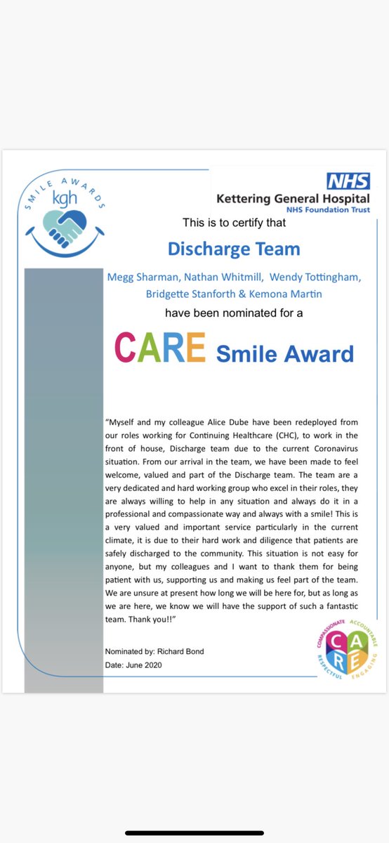 KGH Integrated Discharge Team tweet media