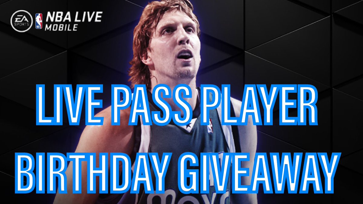 R0bSkii's tweet photo. 🚨 GIVEAWAY 🚨

To celebrate my birthday tomorrow, @EASPORTSNBALM &amp; Myself will be giving 3 lucky winners a Live Pass player of their choice! (Noah, Smith, or Nowitzki).

- Must follow @R0bSkii &amp; @EASPORTSNBALM
- Must RT this tweet

Lasts for 24 Hours! #EANBALM #NBALiveMobile https://t.co/wmi8u5S2O4