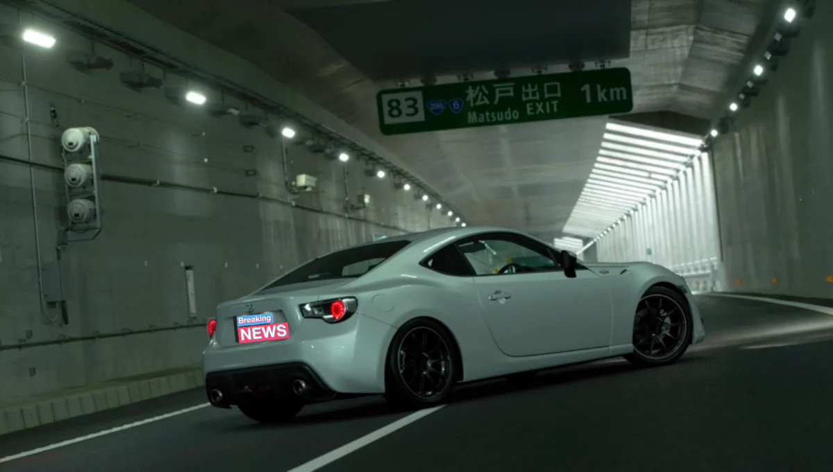 ちゃんと車が来ないことを確認して撮った写真、実は○○だったｗｗｗ