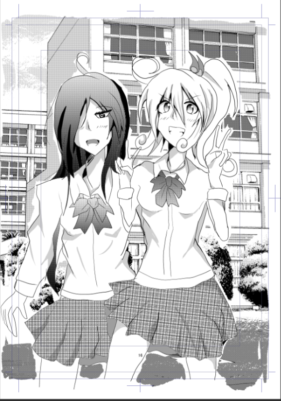 【幽霊屋敷のヤツら達4話】
現在制作中です。今作も相当ドタバタしております。
(画像は制作中の4話イラストより) 