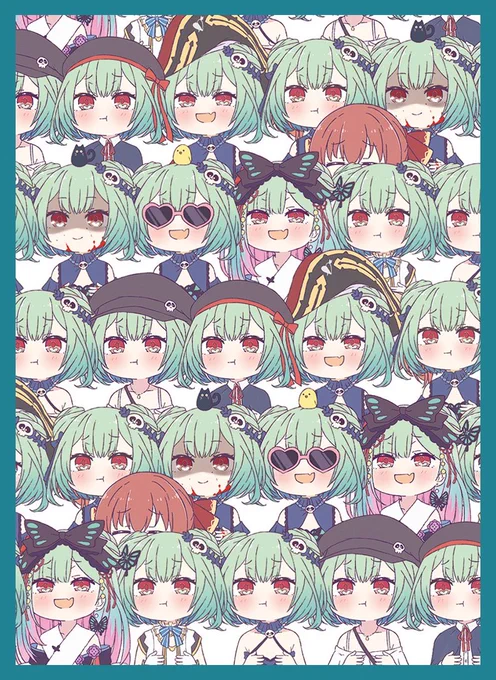 サンクリ/SC2020Summer 新作情報ホロライブより、「るしあ」のスリーブとプレイマットになります。イラストはLily is asleep様()になります! 