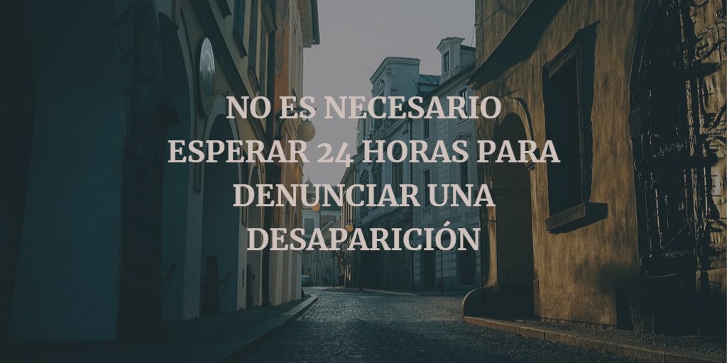 interiorgob's tweet photo. No es cierto que haya que esperar 24 horas para denunciar casos de #Desaparecidos 

Las Fuerzas de #Seguridad trabajan 24 horas al día y 365 días al año

Cuanto antes se ponga en conocimiento de la @policia y la @guardiacivil una desaparición, más posibilidades de éxito habrá https://t.co/G47ILu2uOa