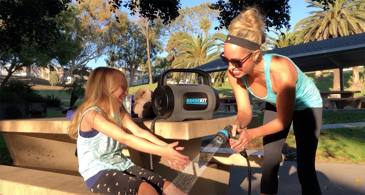 Wash your hands on the go with RinseKit!

#staysafe #washyourhands #rinsekit