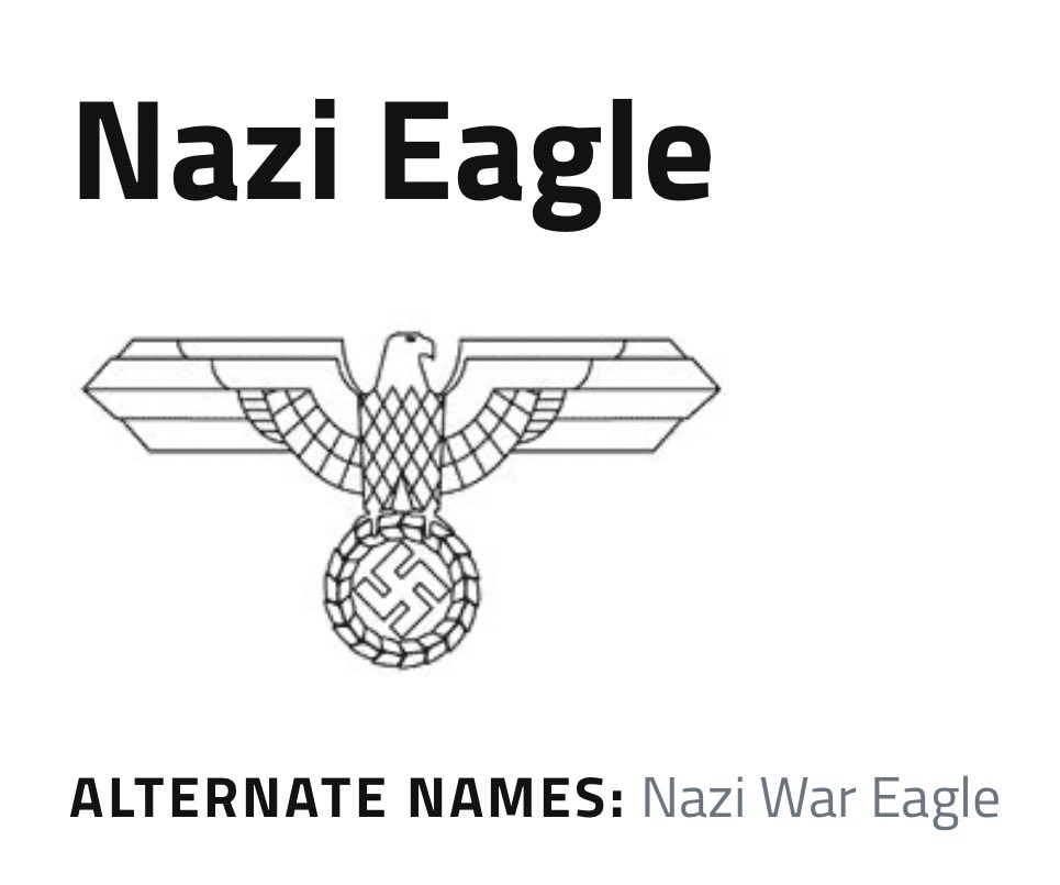 SilSterinPensel's tweet photo. Me pregunto si la @ADL vio la última estrategia de marketing del equipo de campaña de #Trump. 

La tarjeta dorada...

Toda similitud es pura casualidad?   #Trump2020GoldCard #NaziEagle https://t.co/yVBMGhR7Uk