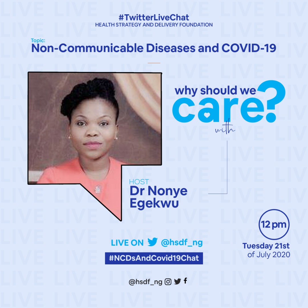 Have you had a chance to read our article on #NCDs&amp; #COVID19?

We've got an interesting update 👏👏 two of our public health advisors would be available to answer your questions stemming from the article and any other concerns you have bothering around #NCDs &amp; #COVID19.