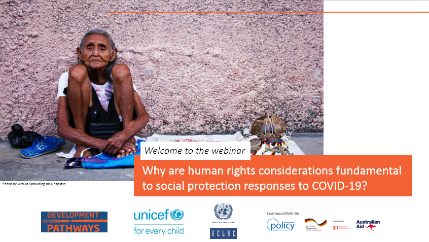 SP_Gateway's tweet photo. #SPorgWebinar
We are at an unprecedented moment in history. The actions we take now amid this global crisis will shape the future of people for years to come. Never has the need for a human rights-based approach to social protection been more urgent as in times of #COVID19. https://t.co/u4dmUFe8Gu