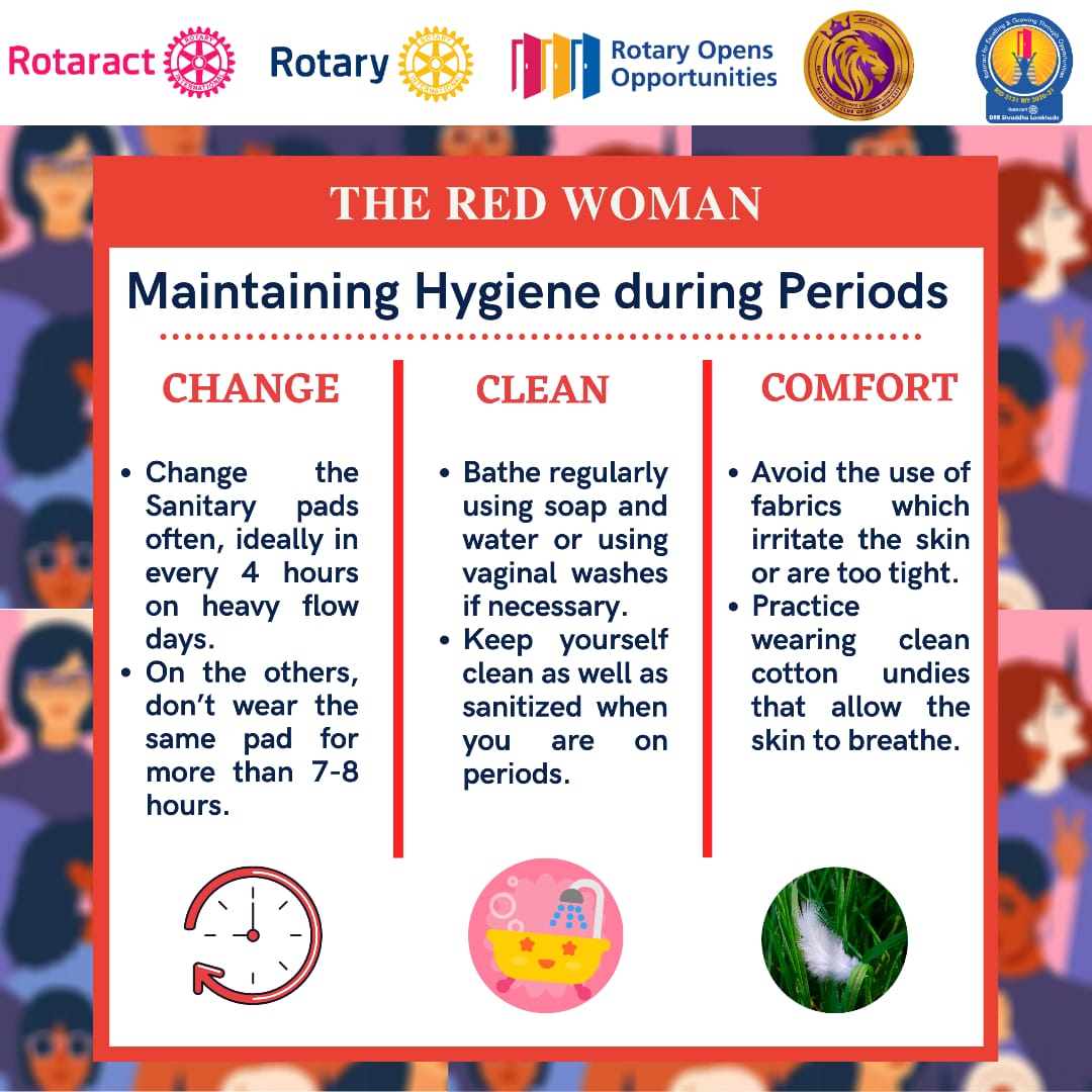 rcpunemideast's tweet photo. Post (2/12)
@rcpunemideast is here with an #Awareness project "The Red Woman" to teach what is #menstruation to why #women in the world can not afford sanitary napkins to maintain #hygiene.

She bleeds, yet she leads!
 
#menstruationmatters #Theredwoman #womenempowerment #periods https://t.co/2H7vgdg0pW