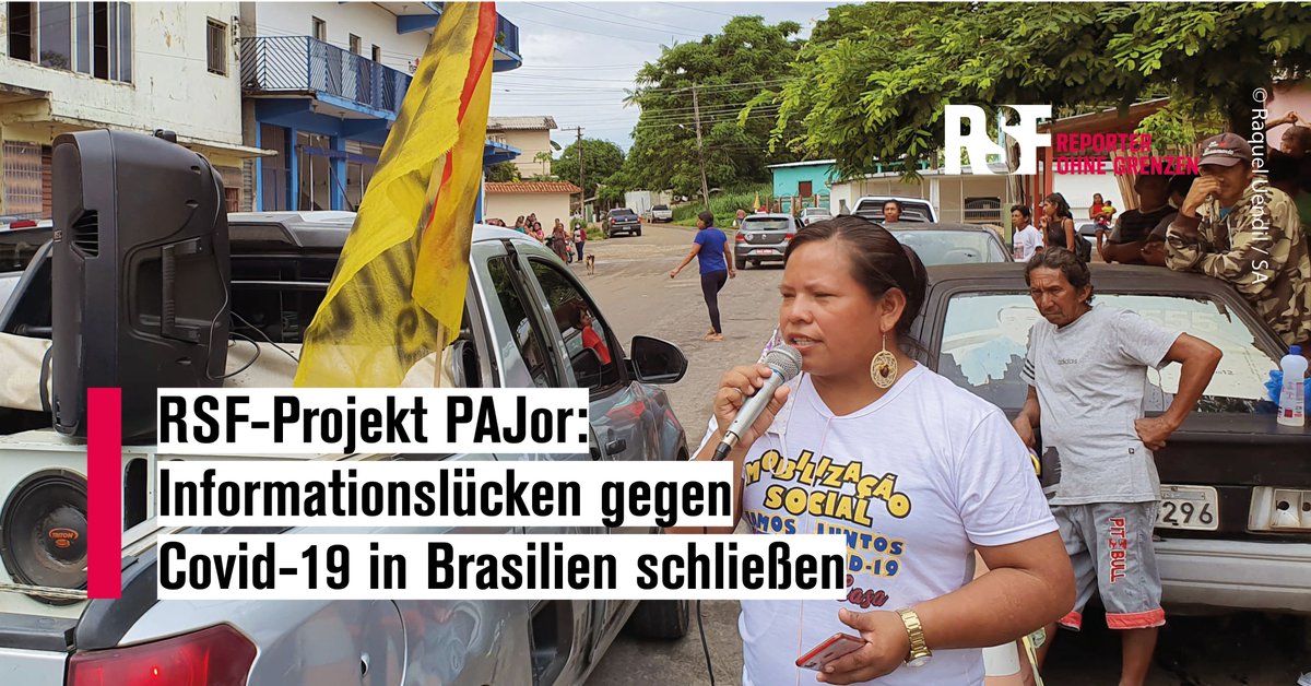 Reporterohnegrenzen V Twitter Brasilien Bewohner Innen In Favelas Amazonas Trifft Corona Besonders Ihre Probleme Wurden Von Traditionellen Medien Meist Ignoriert 8 Selbstverwaltete Community Medien Sorgen Fur Unabhangige Verlassliche Infos