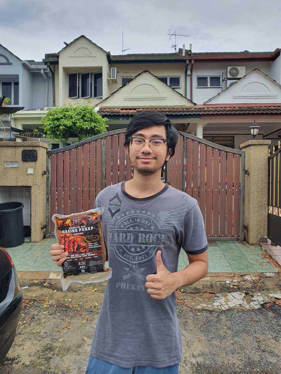 tbtsteak's tweet photo. Look at our customer faces!!! Cant wait to have a taste of our premium marinated steak.. ๐คฉ๐คฉ๐คฉ What are you guys waiting for!!
๐ฒ Click link on bio fast!!
#kambingperap #dagingperap #happy #easy #bbq #steak https://t.co/1sCB7V06JR