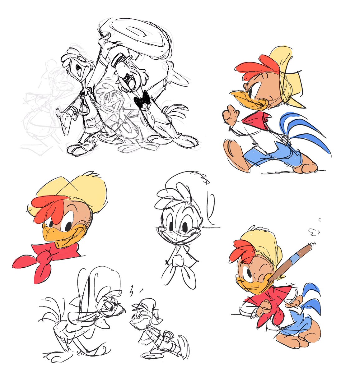 @Nambroth Oh I love almost nothing more than to draw birds! But my `birds' are usually more of the `I guess it's a bird because its last name is Duck' variety