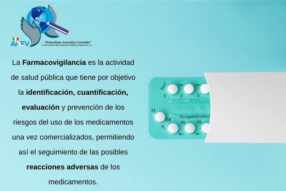AMFV_Ofic's tweet image. Un objetivo básico de la Farmacovigilancia es la detección precoz de hipótesis o señales con respecto a posibles reacciones adversas.   
                                                                              
#SomosAMFV #JuntosVigilamosMás #Farmacovigilancia