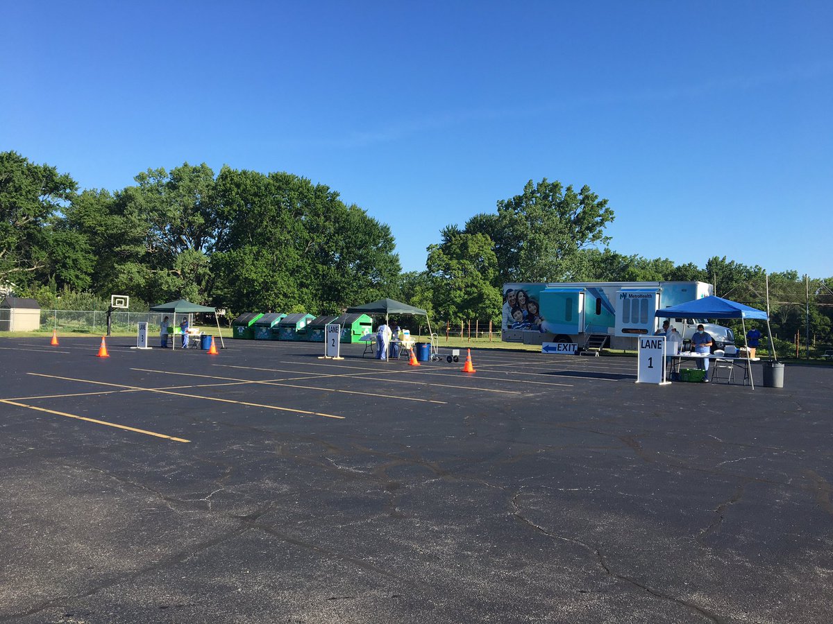 HIPCuyahoga's tweet image. Thank you to Metrohealth &amp;amp; Blessed Trinity Parrish for the COVID testing today! #StopTheSpread #metrohealth #CCBH