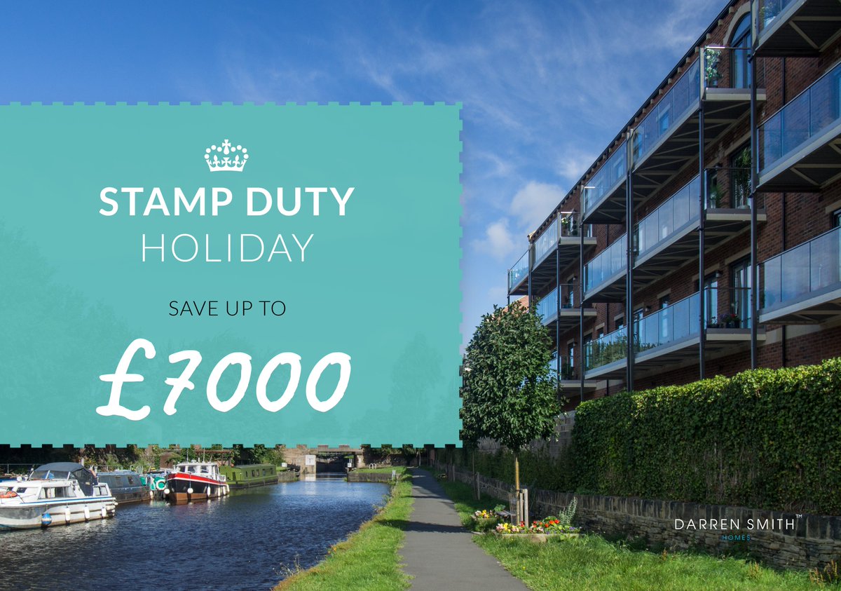 We have the last few apartments remaining at St Paul's Lock, Mirfield, and with no stamp duty you can save up to £7000. Don't delay, book a viewing today!
darrensmithhomes.co.uk/book-a-viewing/