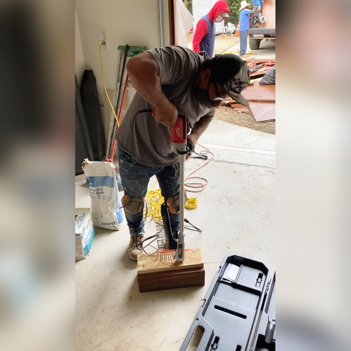 FastenMasterPro's tweet image. Victor &amp;amp; Marvin with Aurea Construction were recently shown PAMFast best practices by our own Taylor Kane. Marvin loved the ease of use and how much time it was going to save him. Victor let us know that couldn’t wait to start using the tool himself! #PRODriven #PAMFast